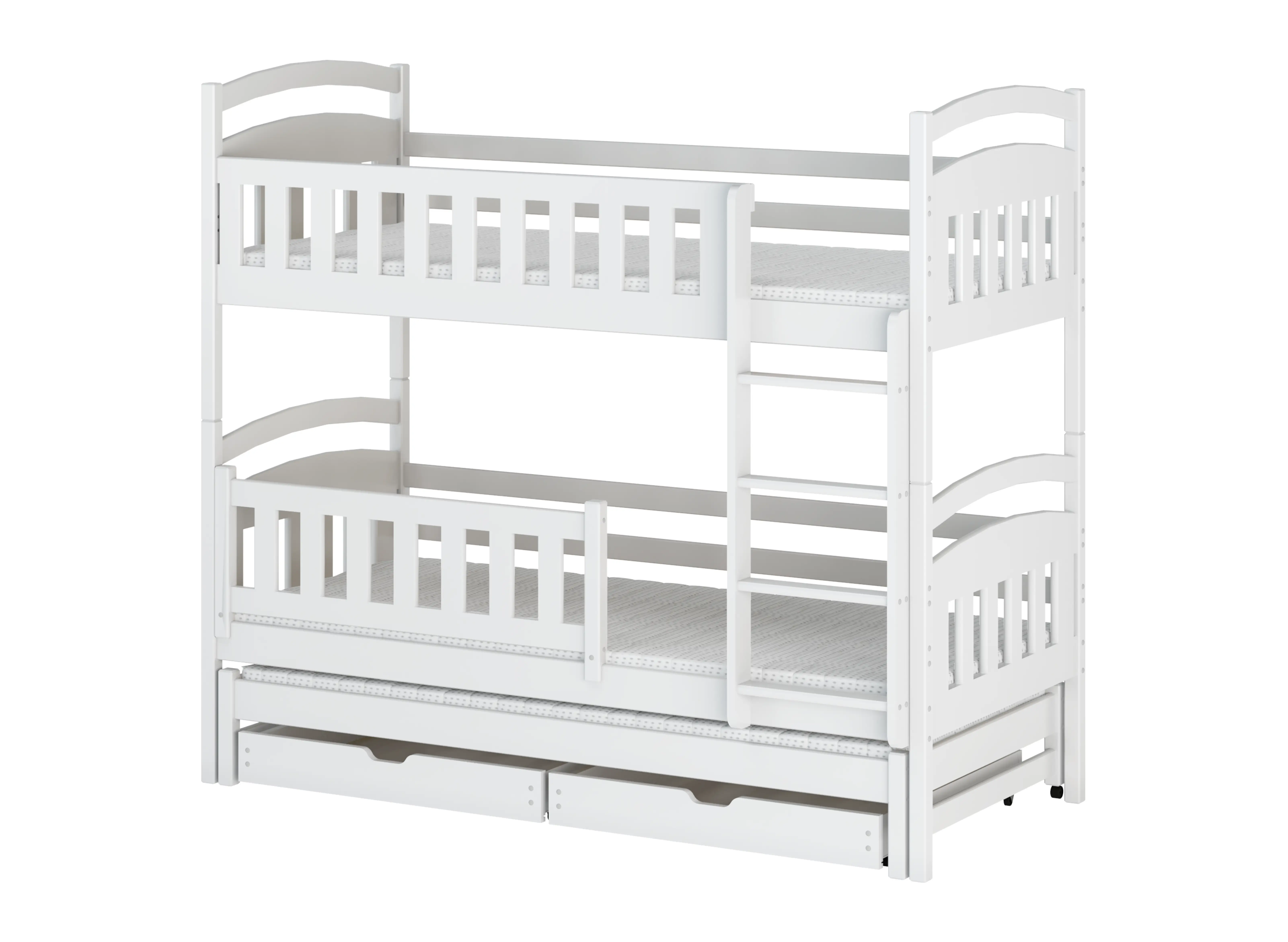 BLANKA 80x190 blanc lit superposé Lano Meubles