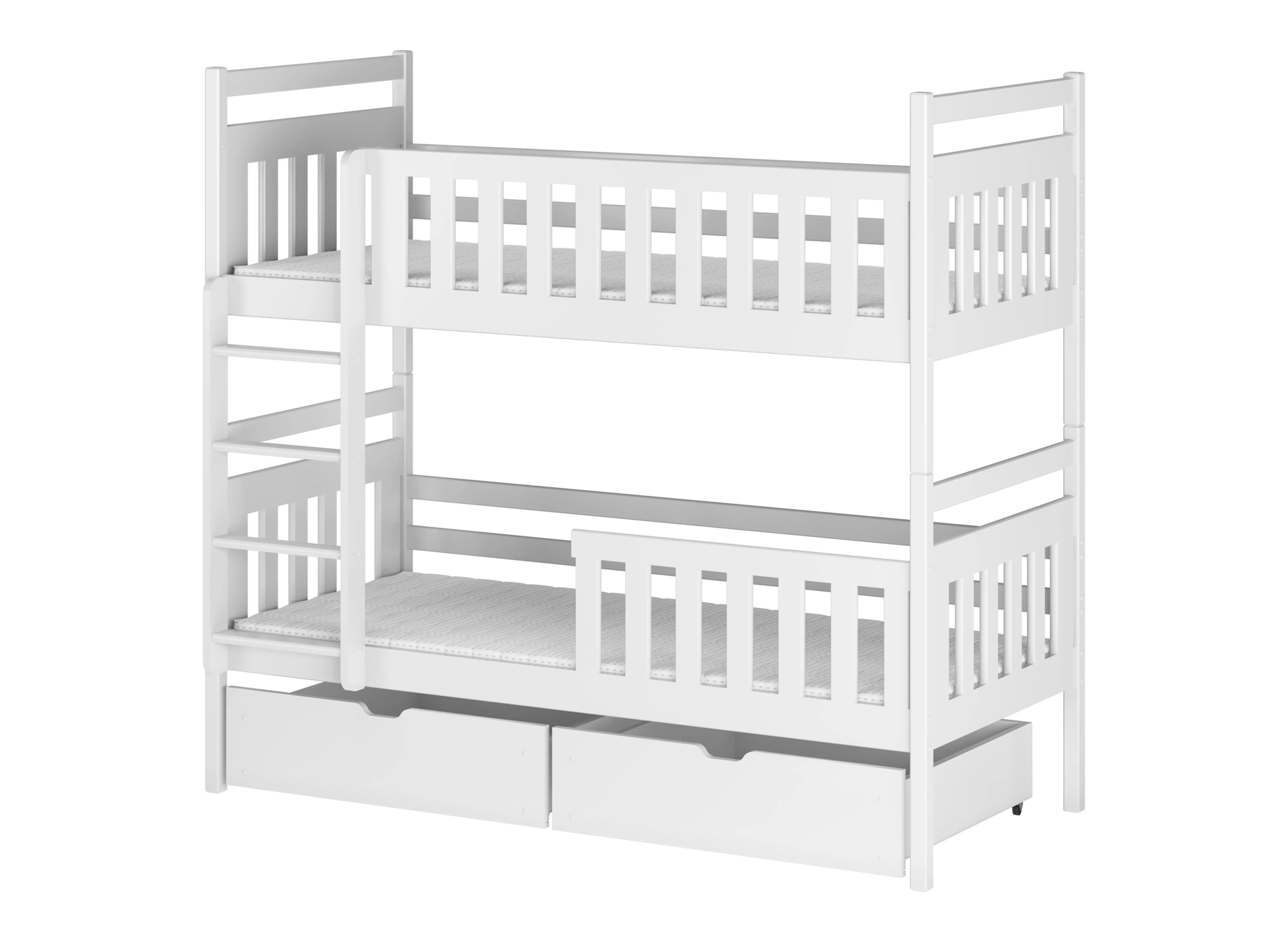 MONIKA 80x180 blanc lit superposé Lano Meubles
