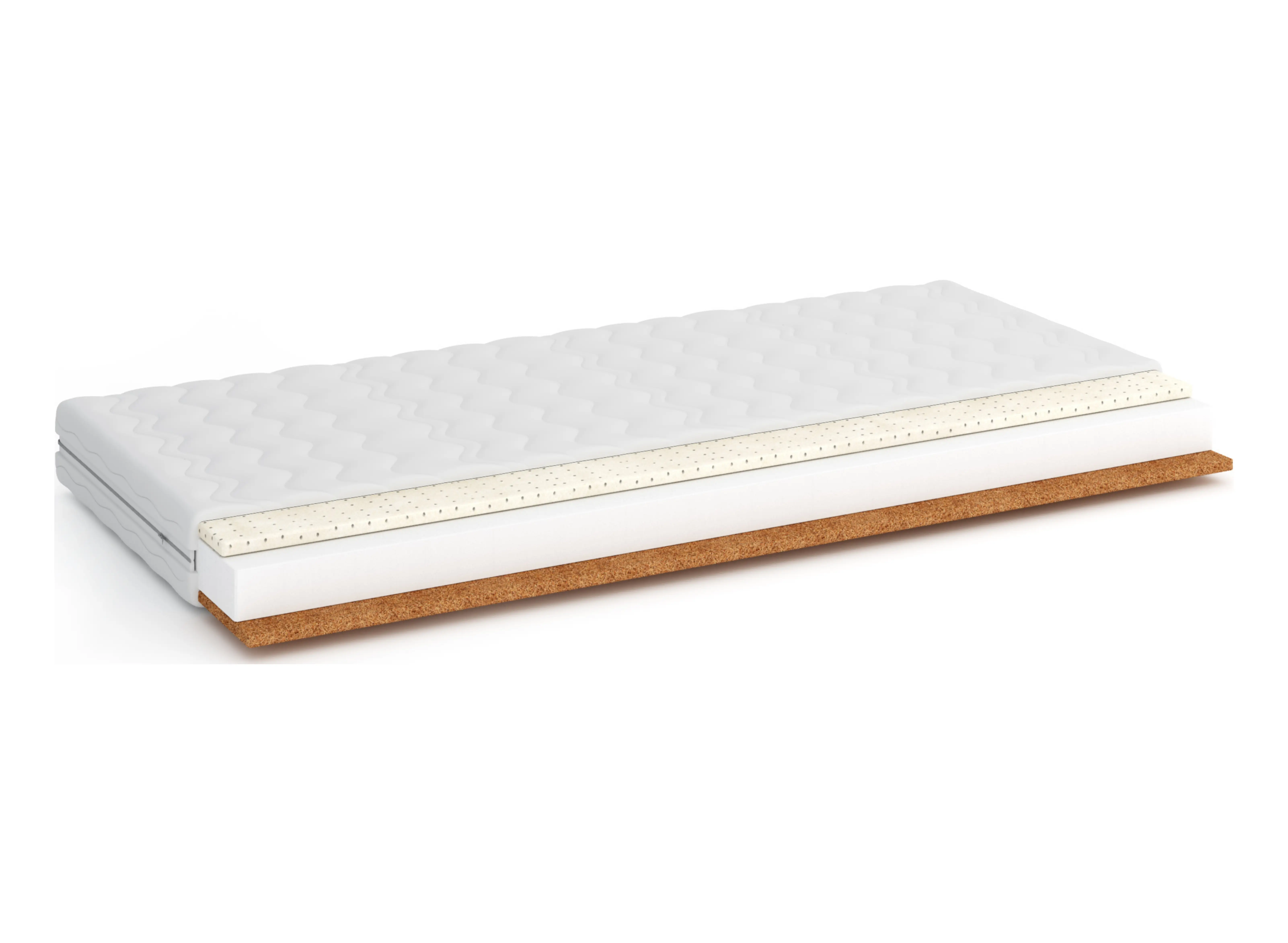DREAM 90x200 matelas mi-ferme 11 cm mousse coco latex Lano Meubles